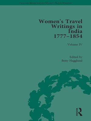 cover image of Women's Travel Writings in India 1777–1854